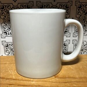 Classic White Ceramic Mug 1 Cup